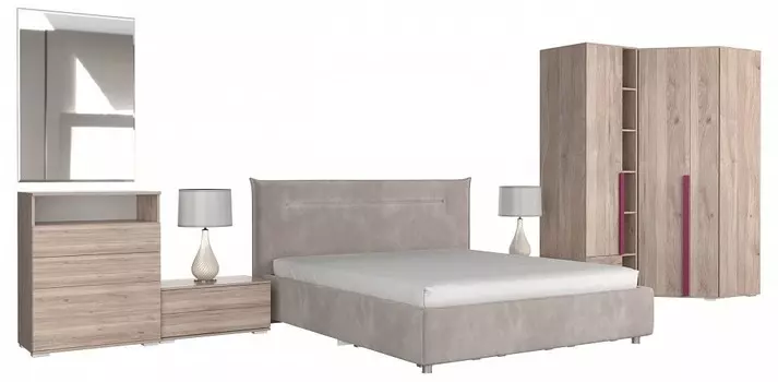 Гарнитур для спальни Лайк КС105 Mebelson КС105Лайк.2204