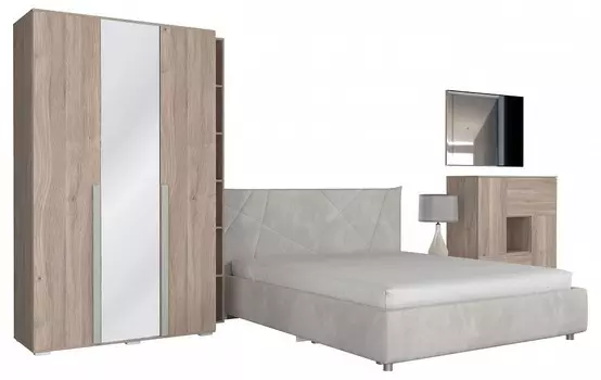 Гарнитур для спальни Лайк КС124 Mebelson КС124Лайк.2200
