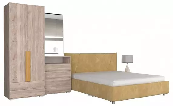 Гарнитур для спальни Лайк КС134 Mebelson КС134Лайк.2202