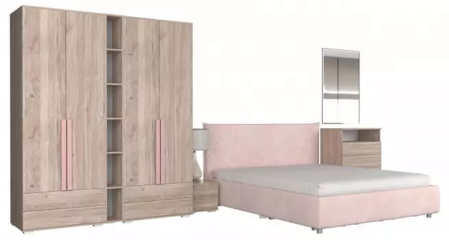 Гарнитур для спальни Лайк КС135 Mebelson КС135Лайк.2201
