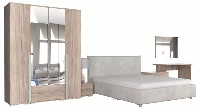 Гарнитур для спальни Лайк КС136 Mebelson КС136Лайк.2200