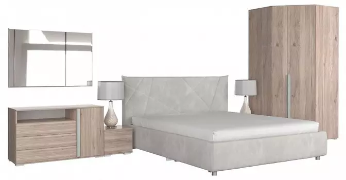 Гарнитур для спальни Лайк КС138 Mebelson КС138Лайк.2200