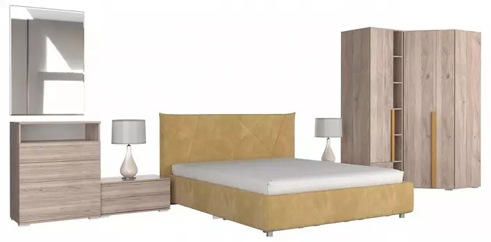 Гарнитур для спальни Лайк КС143 Mebelson КС143Лайк.2202