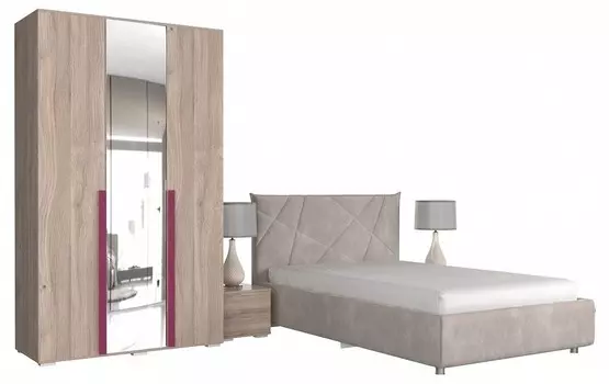 Гарнитур для спальни Лайк КС2 Mebelson КС2Лайк.2204
