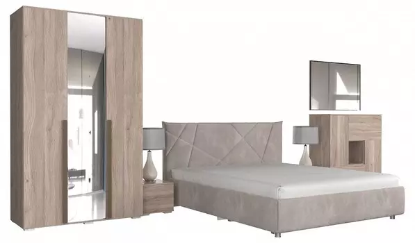 Гарнитур для спальни Лайк КС45 Mebelson КС45Лайк.2199
