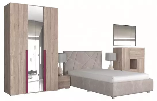 Гарнитур для спальни Лайк КС46 Mebelson КС46Лайк.2204