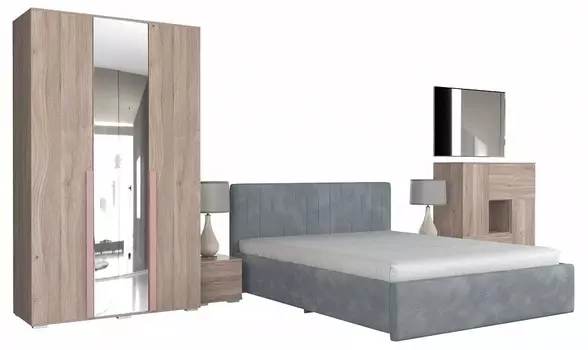 Гарнитур для спальни Лайк КС51 Mebelson КС51Лайк.2225