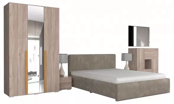 Гарнитур для спальни Лайк КС51 Mebelson КС51Лайк.2226