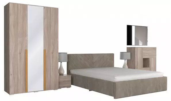 Гарнитур для спальни Лайк КС53 Mebelson КС53Лайк.2226