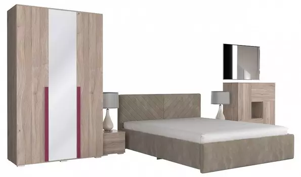 Гарнитур для спальни Лайк КС53 Mebelson КС53Лайк.2228