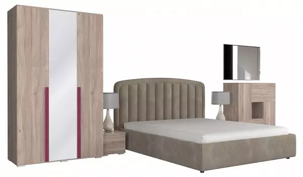 Гарнитур для спальни Лайк КС54 Mebelson КС54Лайк.2228