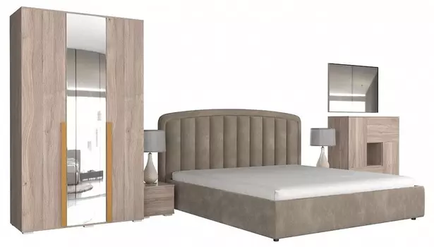 Гарнитур для спальни Лайк КС55 Mebelson КС55Лайк.2226