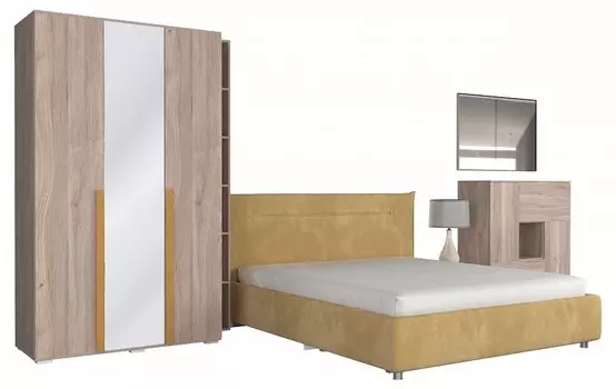 Гарнитур для спальни Лайк КС63 Mebelson КС63Лайк.2202