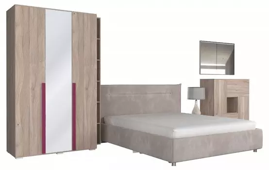 Гарнитур для спальни Лайк КС63 Mebelson КС63Лайк.2204