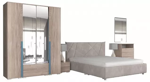 Гарнитур для спальни Лайк КС64 Mebelson КС64Лайк.2205