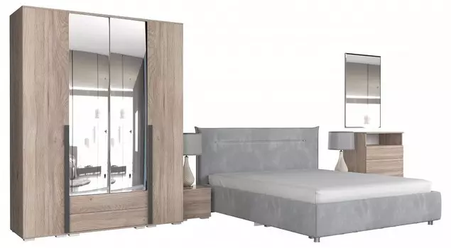 Гарнитур для спальни Лайк КС65 Mebelson КС65Лайк.2198