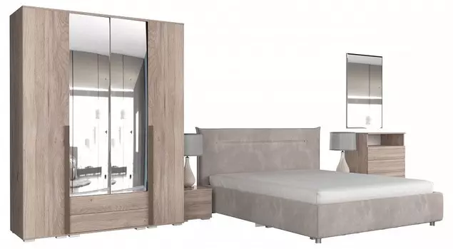 Гарнитур для спальни Лайк КС65 Mebelson КС65Лайк.2199