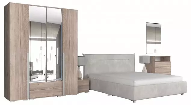 Гарнитур для спальни Лайк КС65 Mebelson КС65Лайк.2200