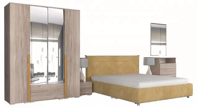 Гарнитур для спальни Лайк КС65 Mebelson КС65Лайк.2202