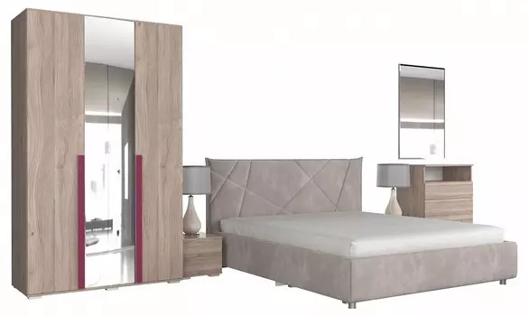 Гарнитур для спальни Лайк КС66 Mebelson КС66Лайк.2204