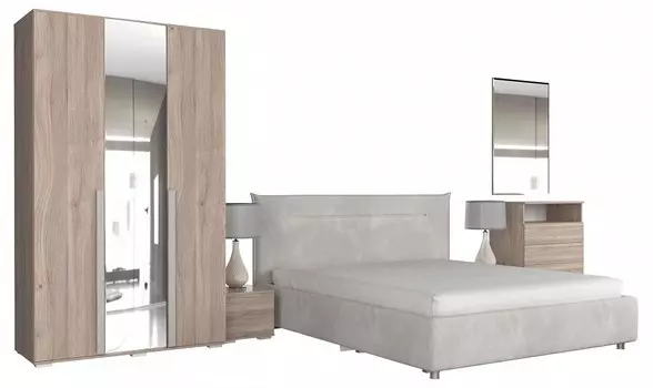 Гарнитур для спальни Лайк КС67 Mebelson КС67Лайк.2200