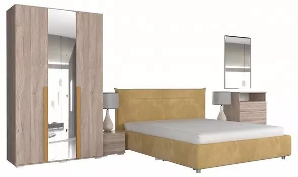 Гарнитур для спальни Лайк КС67 Mebelson КС67Лайк.2202