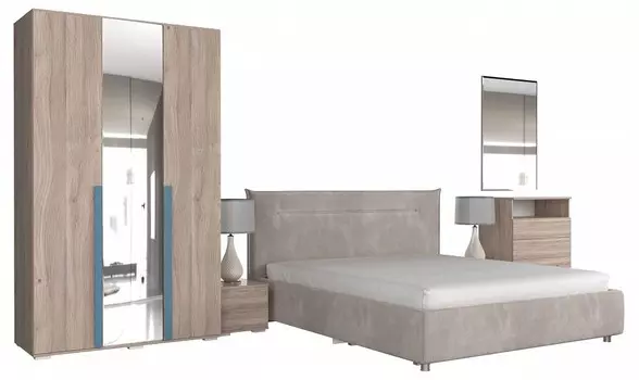 Гарнитур для спальни Лайк КС67 Mebelson КС67Лайк.2205
