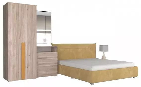Гарнитур для спальни Лайк КС69 Mebelson КС69Лайк.2202
