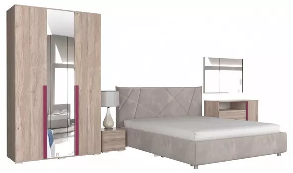 Гарнитур для спальни Лайк КС70 Mebelson КС70Лайк.2204