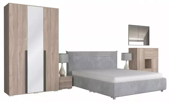 Гарнитур для спальни Лайк КС75 Mebelson КС75Лайк.2198