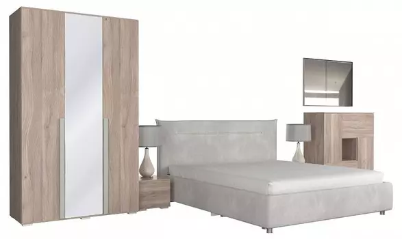 Гарнитур для спальни Лайк КС75 Mebelson КС75Лайк.2200