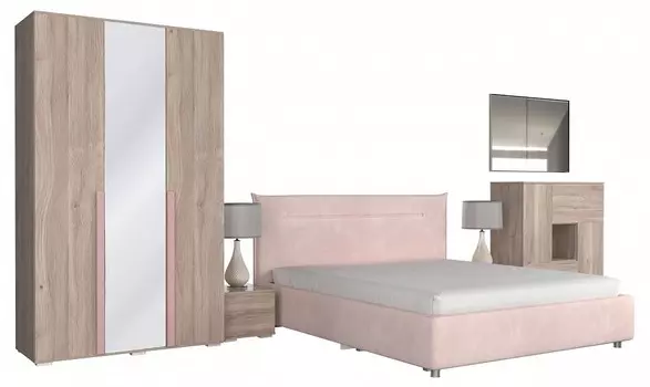 Гарнитур для спальни Лайк КС75 Mebelson КС75Лайк.2201