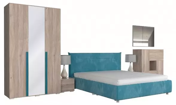 Гарнитур для спальни Лайк КС75 Mebelson КС75Лайк.2203