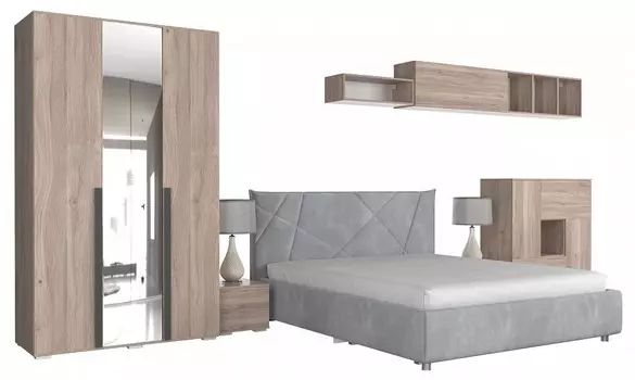 Гарнитур для спальни Лайк КС76 Mebelson КС76Лайк.2198