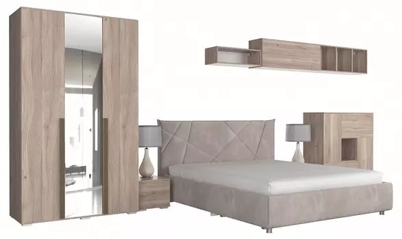 Гарнитур для спальни Лайк КС76 Mebelson КС76Лайк.2199