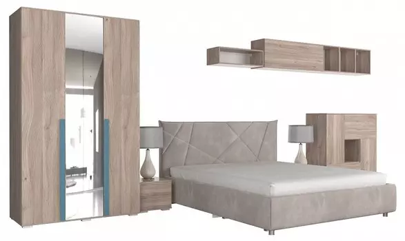 Гарнитур для спальни Лайк КС76 Mebelson КС76Лайк.2205