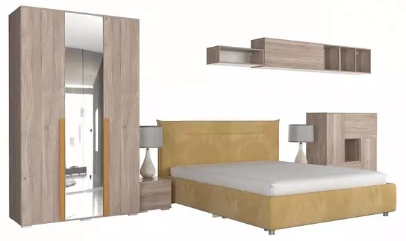 Гарнитур для спальни Лайк КС77 Mebelson КС77Лайк.2202
