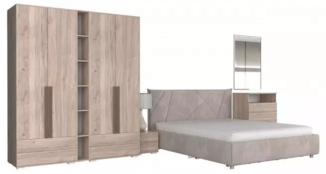 Гарнитур для спальни Лайк КС86 Mebelson КС86Лайк.2199