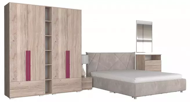 Гарнитур для спальни Лайк КС86 Mebelson КС86Лайк.2204