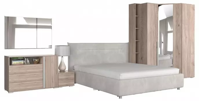 Гарнитур для спальни Лайк КС91 Mebelson КС91Лайк.2200