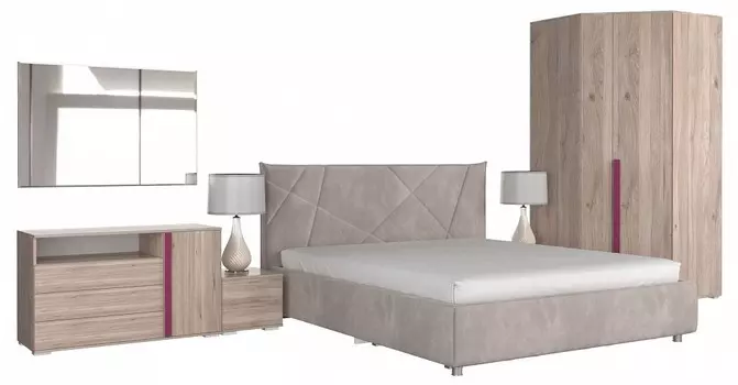 Гарнитур для спальни Лайк КС92 Mebelson КС92Лайк.2204