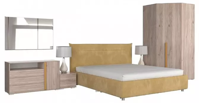 Гарнитур для спальни Лайк КС93 Mebelson КС93Лайк.2202