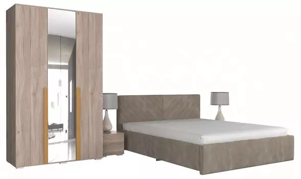 Гарнитур для спальни Лайк КС9 Mebelson КС9Лайк.2226
