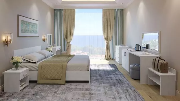 Гарнитур для спальни Виктория Компасс-мебель