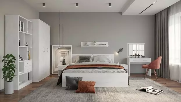 Гарнитур для спальни Виктория Компасс-мебель