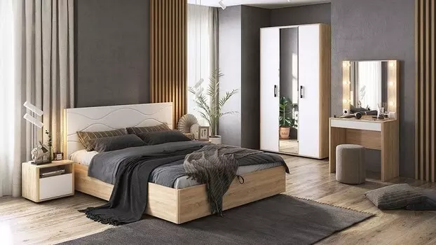 Гарнитур для спальни Зара Mebelson К2Зара.1623