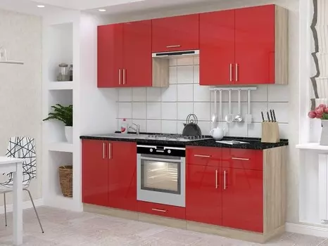 Гарнитур кухонный Гамма-3.1 Баронс 1387