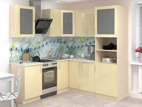 Гарнитур кухонный Гамма-7 Баронс 1391