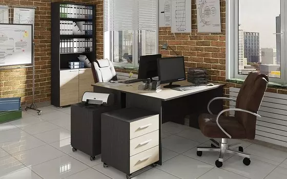 Гарнитур офисный Успех-2 ГН-184.006 Трия (TRI_Uspeh-2_system_6)