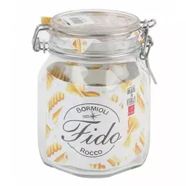 Герметичная банка для хранения с бугельной крышкой Fido Bormioli Rocco 1100 мл Б0041112 (149220MRG121990-1 )